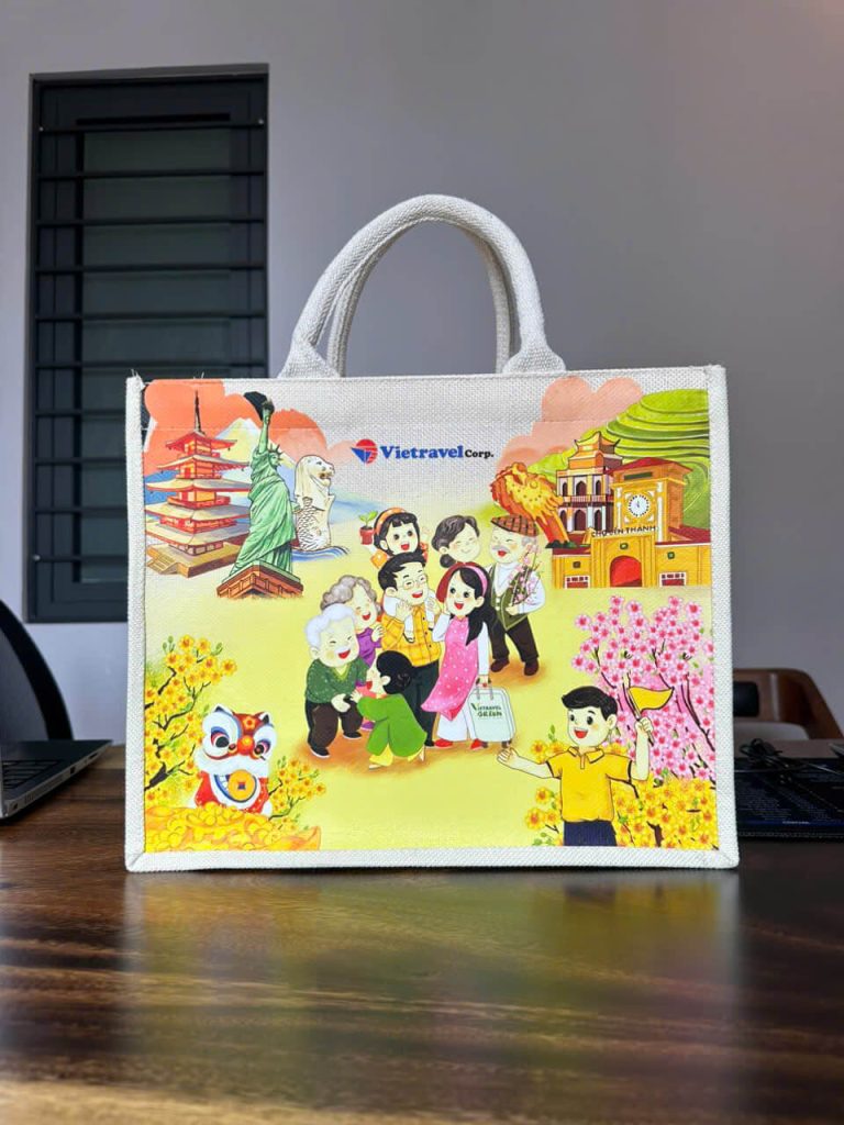 May túi vải đay